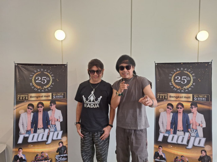 Radja Rayakan 25 Tahun Berkarya, Gelar Konser Akbar di SCBD 20 Agustus